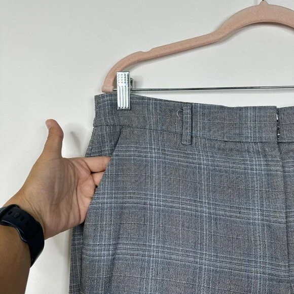 2/$30 White House Black Market The Slim Glen Plaid Trouser 12 #8090 - Picture 6 of 16